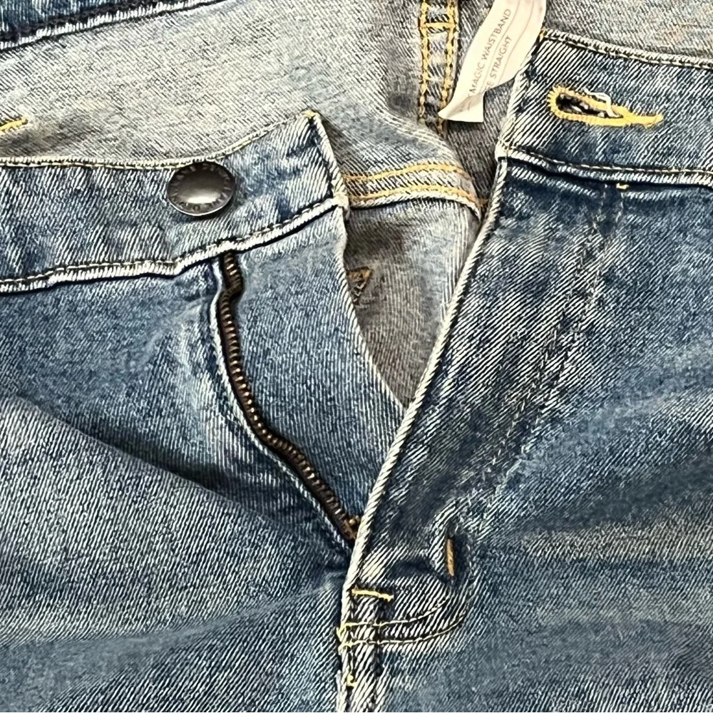 Hiltl ZE500 Blue Jeans Mens 42x28 Kid Contemporary Fit Medium‎ Wash Straight Leg